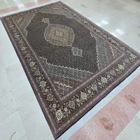 فرش دستباف ۶ متری ماهی تبریز سرمه‌ای زیتونی|فرش|تهران, شیراز|دیوار