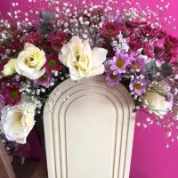 سبد گل طبیعی