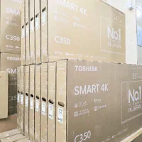 حراج ۵۵ توشیبا ژاپن ۲۰۲۵ فول ۴کااسمارت تعداد محدود