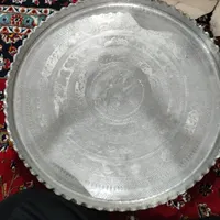 دو عدد سینی مسی قدیمی|کلکسیون اشیاء عتیقه|تویسرکان, |دیوار