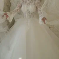 لباس عروس در حد نو