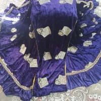 لباس مخمل کشی