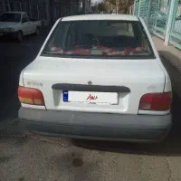 پراید۸۱سفید تازه تعمیر سالم