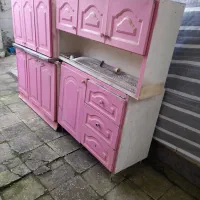 یه دست کابینت فلزی بالا پایین