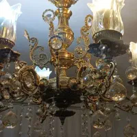 لوستر برنزی سنگین وزن،۶شعله