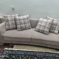 مبلمان هفت نفره با میز تلویزیون با دراور|مبلمان خانگی و میز عسلی|تهران, پونک|دیوار