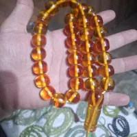تسبیح سندلوس عسلی اب حیات