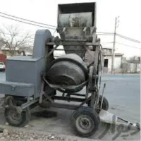 بتن ریزی با دستگاه خلاطه