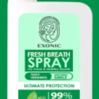 افشانه ضد پلاک دندان و خوشبو کننده دهان