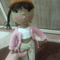 بافتنی عروسک مولودی|اسباب‌‌بازی|خوی, |دیوار