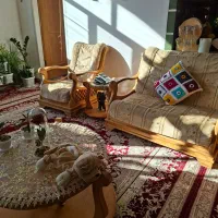 فروش مبل ۸ نفره وناهار خوری۴ نفره دست دوم