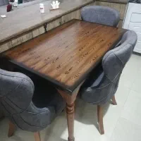 ناهار خوری مدل چستر 4نفره