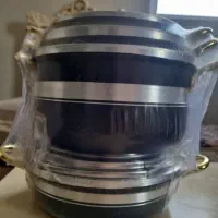 قابلمه و تابه گرانیتی ۷ پارچه طرح آوا لانه زنبوری
