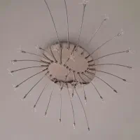 یک جفت(دو عدد) لوستر  ریموت دار سه زمانه