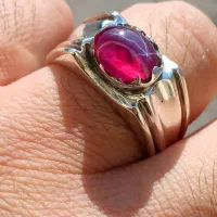 انگشتر یاقوت استار