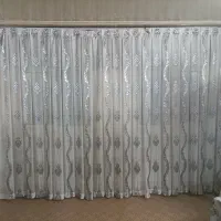 پرده پذیرایی دو تا در یک اندازه