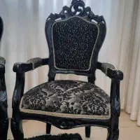 مبلمان کلاسیک چوب گردو