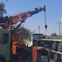 جرثقیل رستمی بندر خمیر ۱۵ تن|خودرو سنگین|خمیر, |دیوار