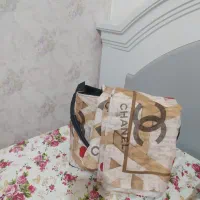 کیف و شال نخی ست