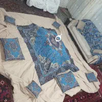 کرسی ترمه ابرشیم با پارچه تترون