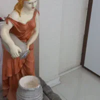 چراغ مجسمه کنار سالنی ابنما|صنایع دستی و سایر لوازم تزئینی|مشهد, الهیه|دیوار