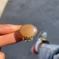 انگشتر یاقوت و عقیق نقره|جواهرات|بجنورد, |دیوار