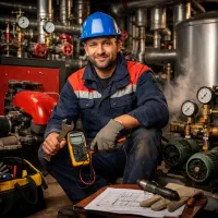 تاسیسات شوفاژخانه و موتورخانه