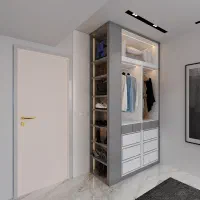 طراحی و ساخت کمد دیواری و کابینت MDF و چوب|خدمات پیشه و مهارت|کرمان, |دیوار