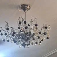 لوستر چند شاخه شیک و تمیز