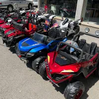 مرسدس بنز و لندکروز آفرود*جیپ شارژی بوئین زهرا|اسباب‌بازی بچه|بوئین زهرا, |دیوار