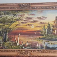 تابلو نقاشی رنگ روغن