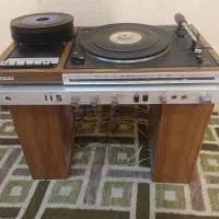 گرام مافون قدیمی همراه باسی عدصفحه