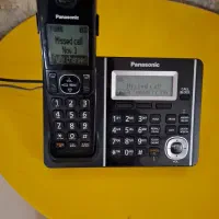 دو دستگاه تلفن بی سیم پاناسونیک اصل مالزی