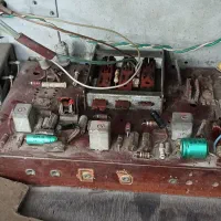 رادیو چوبی قدیمی|کلکسیون اشیاء عتیقه|ملارد, |دیوار