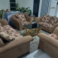 مبل ۷نفره سالم|مبلمان خانگی و میز عسلی|ملایر, |دیوار