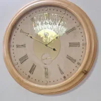 ساعت دیواری چوبی