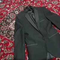 ست کت شلوار مردانه مشکی کامل