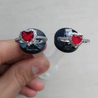 انگشتر مینیمال جواهری