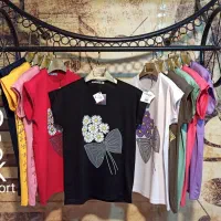 تیشرت زنانه جنس نخ پنبه اعلا قیمت مناسب|لباس|بندرعباس, |دیوار