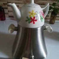 سماورهمراه با قوری