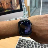 اپل واچ سری ۹ مشکی ۱۰۰٪ ۴۵ میلیمتری