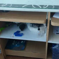 میز کامپیوتر همراه با شیشه|میز تحریر و کامپیوتر|سبزوار, جوادیه شرقی|دیوار