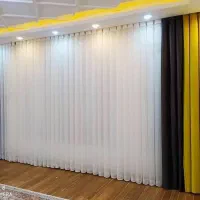 نصاب پرده مینیمال پانچ زبره و غیره