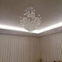 لوستر کریستالی 10 شاخه|لوستر و چراغ آویز|مشهد, حجاب (شهرک غرب)|دیوار