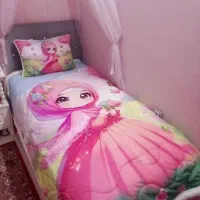 پتو و رو بالشتی دخترانه|رختخواب، بالش، پتو|مشهد, رضاییه|دیوار