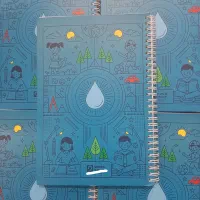 دفتر سیمی ۸۰ برگ دونه ای ۱۰۰