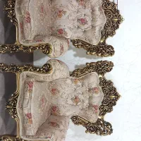 مبلمان استیل سلطنتی ۹نفره|مبلمان خانگی و میز عسلی|رباط‌کریم, الارد|دیوار