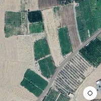 زمین  کشاورزی  کنار جاده  اصلی خلیل اباد