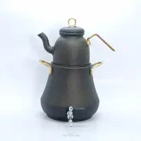 کتری و قوری شیردار طرح شاین