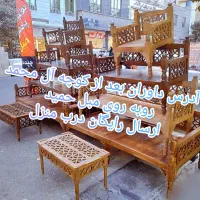تخت ۲۰۰ در۱۰۰ و ۲۰۰ در ۹۰ و باغی٪تخت سنتی سید٪